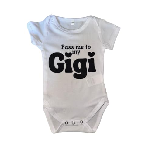 Generic Pass me to My Gigi - Papa, Baby Bodysuit,White3