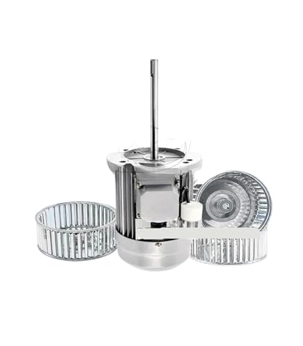 Moteur asynchrone monophasé triphasé anti vibration à arbre allongé 14