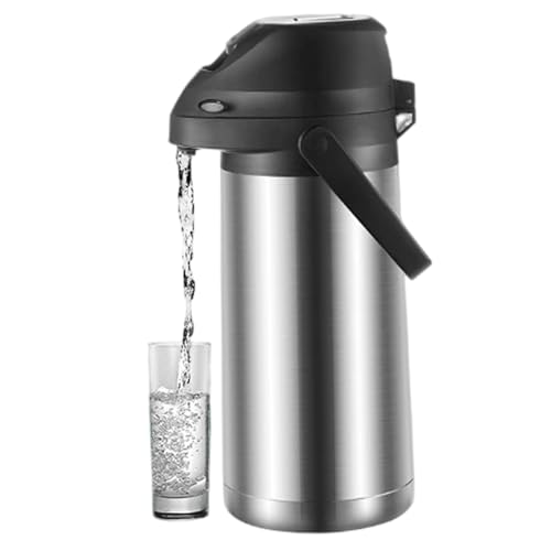 Distributeur d'eau chaude gourde isotherme inox 1,9L sans fuite