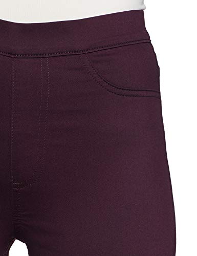 Image of Marks & Spencer Women's Skinny Fit Jeans (T57 /8604 Plum 6XL (24))