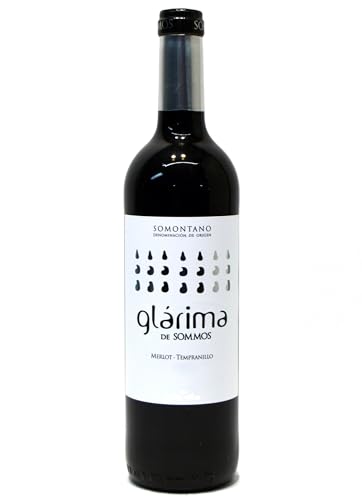 Sommos Glárima Tinto Somontano Joven 75 cl Vino tinto (Caja de 6 Botellas de 75 cl)