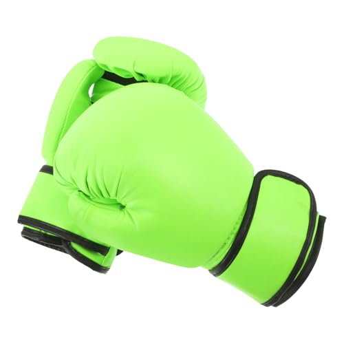 Moufles de boxe pour jeunes 8Oz vert clair amortissant chocs pour MMA et karaté