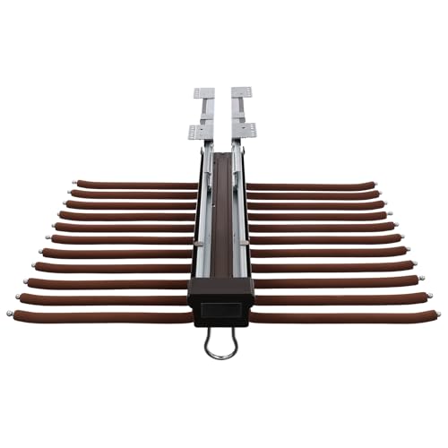 Cintre à pantalons extensible suspendu 22 tringles dressing armoire