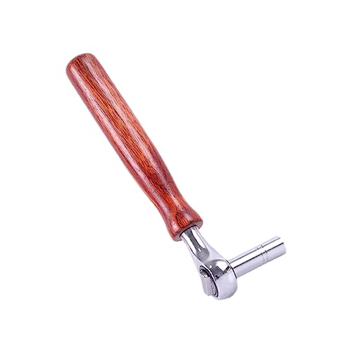 SECFOU シー古正用チューニングレンチ 製 プロ向け 実用的 調律工具 時計り反時計り対応 無垢材ハンドル 別販売