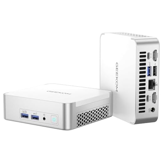 GEEKOM XT12 Pro Mini PC, 12th Gen Intel i9-12900H NUC12 Mini Computers(14C/20T,Up to 5GHz), 32GB DDR4 RAM & 1TB PCIe Gen 4 SSD Mini PC Windows 11 Pro, 8K/Quad Display/USB4.0/WiFi 6E/BT5.2/2.5G LAN