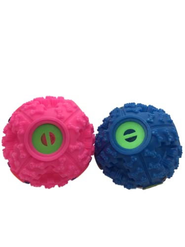 bola pet brinquedo para cães e gato rosa