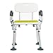 Produktbild Bad Stuhl mit Armlehnen ältere Schwangere Frauen deaktiviert Badezimmer Dusche Stuhl Bad Hocker Aluminiumlegierung Anti-Rutsch-Hocker (größe : Upgrade)