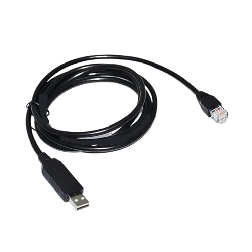 Image of F&T>D*I FT232RL USB to RS232 RJ45 Adapter NEXREMOTE Cable for I/O Telescope HC Equatorial Mount ALT AZ KABLE(5M)