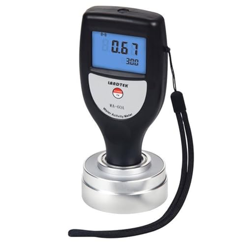 Wasseraktivitätsmesser, AW-Wertmessung und Überwachungstester für Obst- und Gemüsesicherheit, Bluetooth-Datenfunktion, Software enthalten, Reichweite 0-1,0 aw