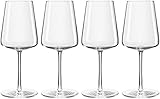 Stölzle Lausitz Power White Wine Glasses 402ml, Set of 4, Dishwasher-Safe, Lead-Free Crystal Glass, Elegant and Shatter-Resistant Image