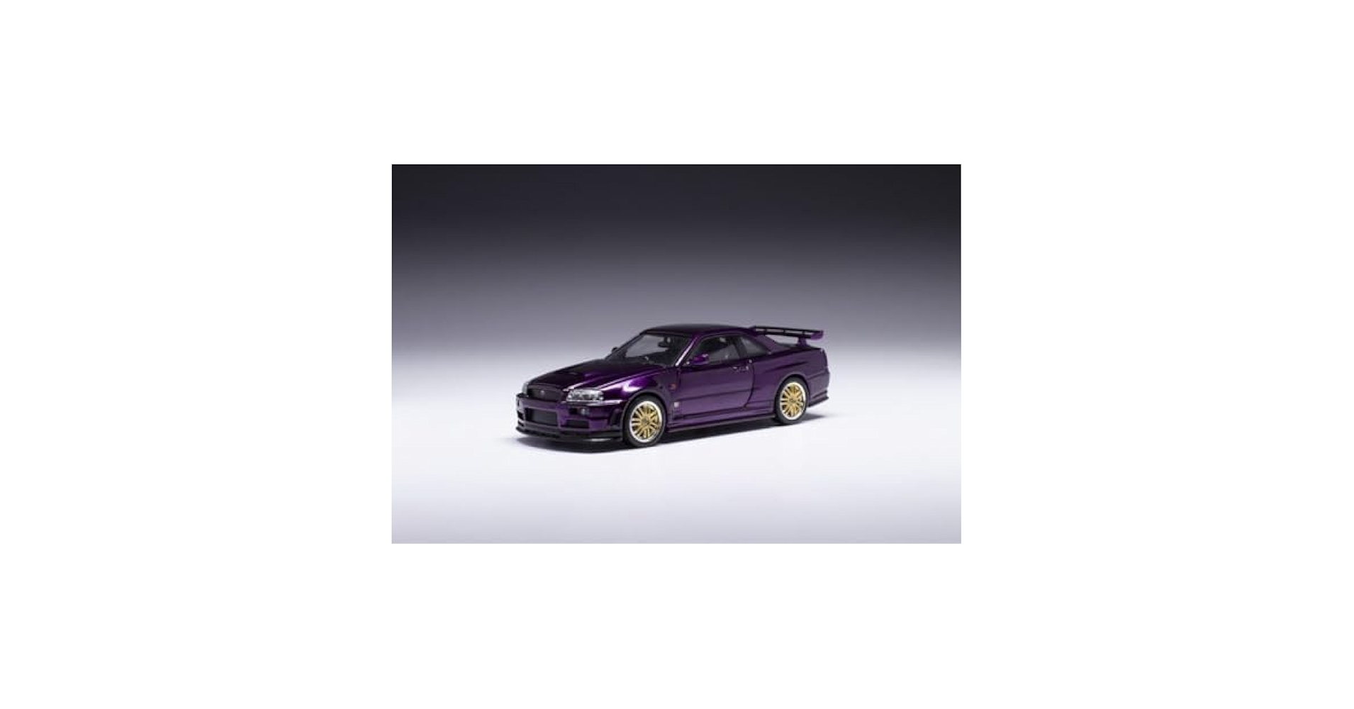 ixo 1/43 日産 スカイライン GT-R R34 ミッドナイトパープル ixo/イクソ 1/43 日産 スカイライン GT-R R34 2002年