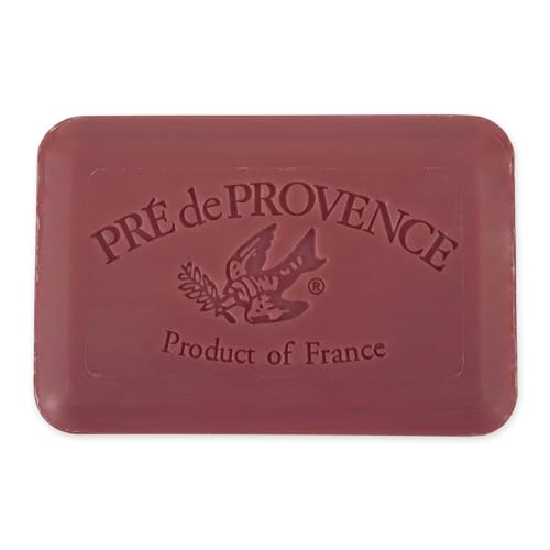 Image of Pre de Provence Artisanal Soap Bar, Enriched with Organic Shea Butter, Natural French Skincare, Quad Milled for Rich Smooth Lather, 8.8 Ounce, Mangosteen
