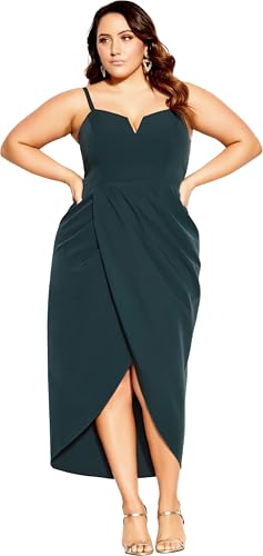 Image of City Chic Women's Plus Size Cocktail Dress - Sassy V