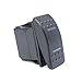 X-Haibei Waterproof Rocker Switch 12V 24V Spdt On-Off-ON 3 Position 4 Pin LED Light for Boat Car RV Trailer ATV (Blue)