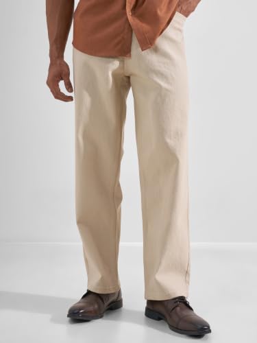 Image of Highlander Men Men's Straight Relaxed Fit Jeans | Stretchable | Everyday Comfort & Style| Jeans for Man|Premium Cotton Blend