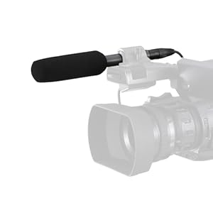 TAKSTAR XLR Shotgun Condenser Microphone with Super-Cardioid & Cardioid Mode, Professional Camera Video Microphone for Camera ENG EFP ESP Film Interview Outdoor Recording – SGC-578