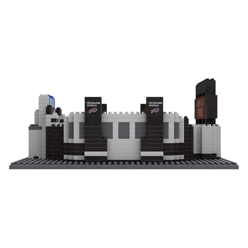 Image of FOCO NFL Unisex-Adult NFL Team Construction Blocks 3D Mini BRXLZ Stadium