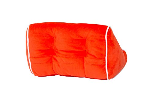 BookCouch Pillow for eReader and Tablet Holder - Red