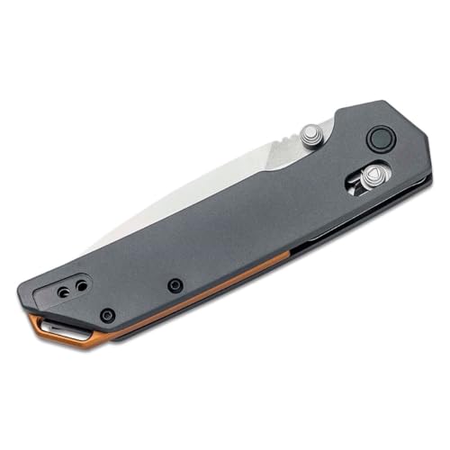 Image of Kershaw Iridium Reverse Tanto Folding Pocket Knife, Sleek 3.4 inch D2 Steel Blade, DuraLock Locking Mechanism, Aluminum Handle, Designed in the USA
