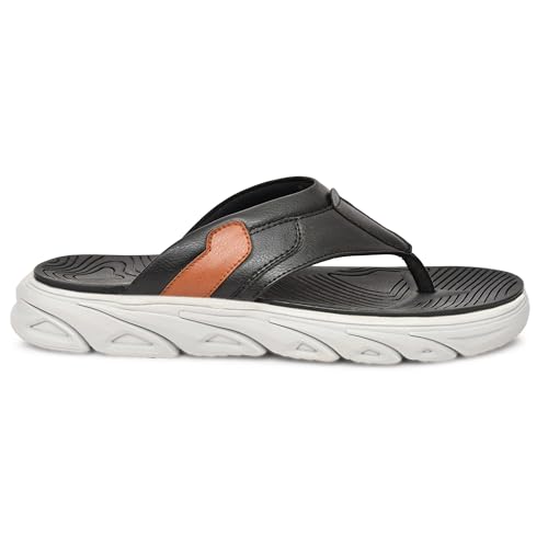 Image of HEALTH FIT Super Soft Ortho Care Bounce Back Anti-Skid Water Resistant Slippers /Doctor Chappal & Footwear-Men-HF-112