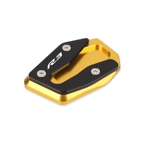Éviter la chute de moto avec l'extension latérale de béquille moto YZF-R3 YZF-R25