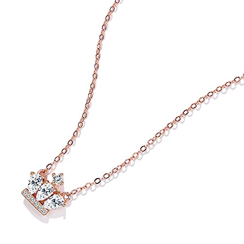 Joyas de corona con circonitas pendientes de botón y pulsera para mujer 3