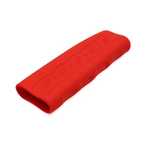 uxcell Universal Antislip Silicone Hand Break Protector Cover Sleeve Red for Auto Car