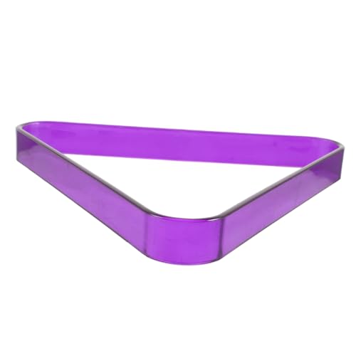 Gogogmee Billiard Triangle Rack Durable Pool Ball Frame for Home and Club Use Fits Billiard Balls Design for and Organization