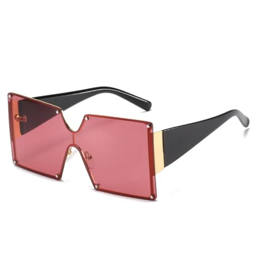Lunettes de soleil protection UV400 avec verres dégradés au style luxueux