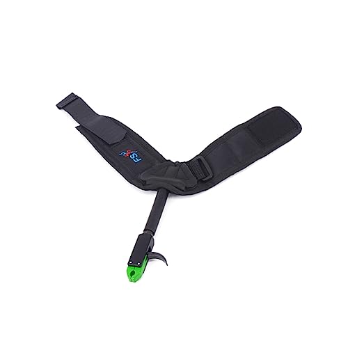 Milisten Caliper Aid for Bow Hunting with Wrist Strap Swivel Caliper Easy Accurate Release Green