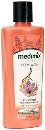 Medimix Kumkumadi & Natural Glycerine Body Wash for Clear and Radiant Skin 300 ml