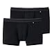 Produktbild Schiesser Nachtschwärmer - Shorts - 128623-2er Spar-Pack (4 Schwarz)