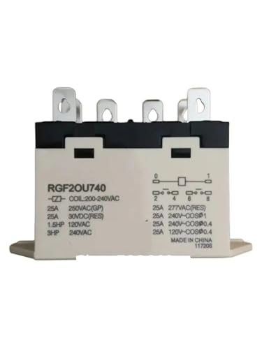 Relais JQX-76F-TU-2A 200-240VAC avec double contact normalement ouvert