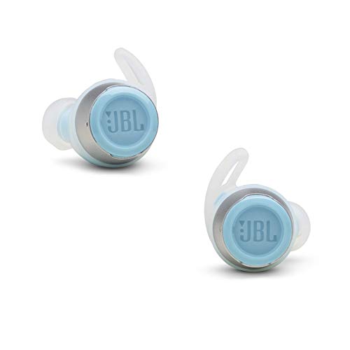 JBL Reflect Flow In-Ear Bluetooth-Kopfhörer in Türkis – Kabellose Ohrhörer mit TalkThru-Technologie & Mikrofon – Wasserdichte Sport-Kopfhörer Klasse IPX7 – Inkl. Ladecase