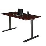Realspace Magellan Performance Electric Height-Adjustable Standing Desk, 60'W, Cherry