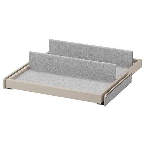 Rangement chaussures coulissant KOMPLEMENT gris 50x58 cm - 2