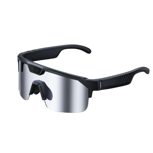 Lunettes intelligentes AI JZ avec caméra HD 1200p et verres polarisés sport