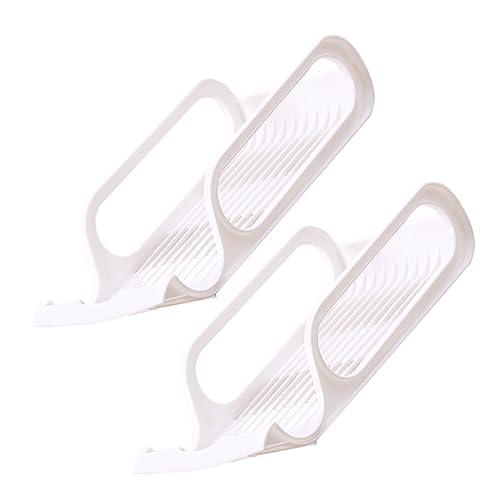 Garneck Maximize Space 2pcs Refrigerator Drink Holder Soda Storage Rack Stacking Shelves for Beer Bowl