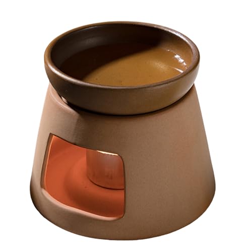 セラミックアロマテーピーズバーナーディフューザースタンドお茶ヒーターティーポット暖かい家庭用およびフレーバー保護