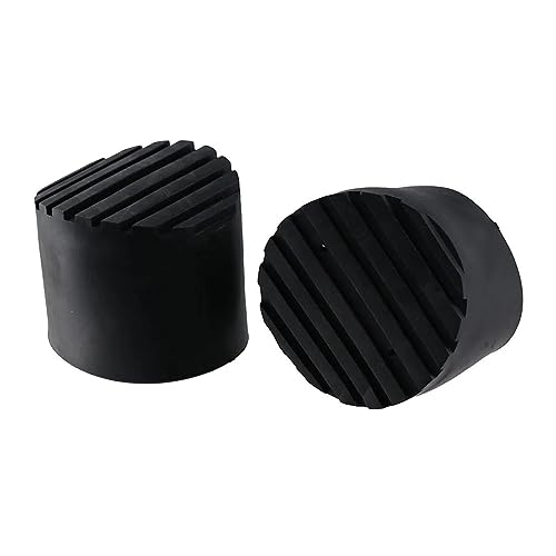 Image of Pack of 2 Extension Ladder Feet Cushion Boots Round Sturdy Replacement Parts 6.4cm |Home & Garden | Tools | Ladders