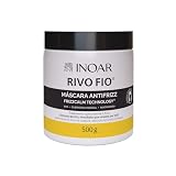 Inoar, RIVO FIO Máscara Antifrizz com Brilho Natural e Reparação Profunda 500g
