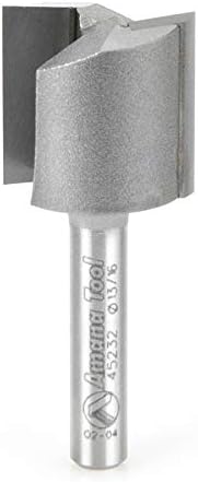Amana Tool - 45232 Carbide Tipped Straight Plunge High Production 13/16 Dia x 3/4 x 1/4 In