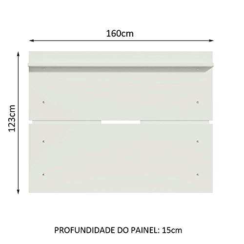 Painel para TV até 65 Polegadas Madesa - Branco