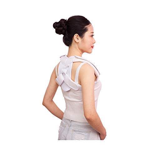 Correcteur de posture confortable forme 8 XJBTBA ajustable blanc pour tous