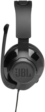 JBL Quantum 200 Wired Over-Ear Gaming Headset with Microphone, Multi-Platform, in Black