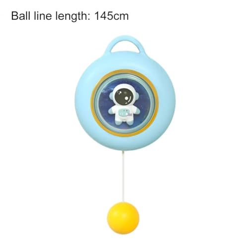 Image of Indoor Hanging Table Tennis Ping Pong Trainer Portable Set with Adjustable Height- Self Training Games- Random Design (Style-01)