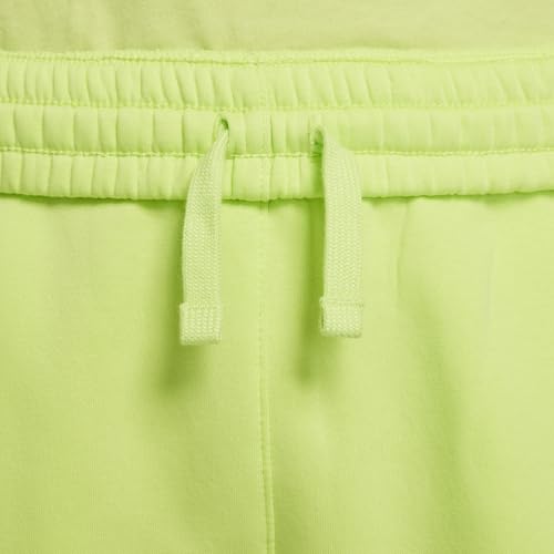Nike Sportswear Club Fleece Big Kids' Loose Pants (FD2933-736, Light Lemon Twist/Light Lemon Twist/White)3