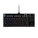 Logitech G PRO TKL Tastiera Gaming Meccanica, GX Blue Clicky Switch, LIGHTSYNC RGB, Design Portatile Tenkeyless, Pensato per Esport Gaming, Micro Cavo USB Rimovibile, QWERTY US Layout, Nero