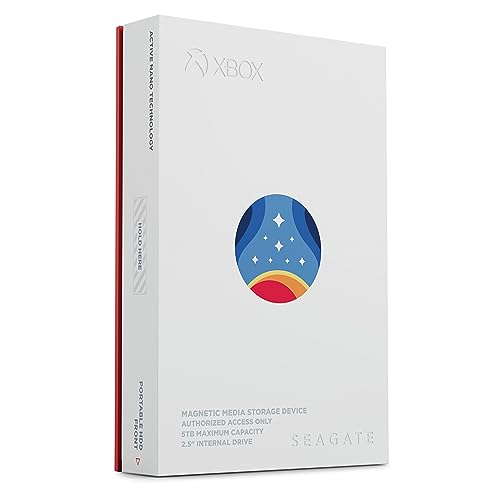 Image of Seagate Starfield Special Edition Game Drive 5TB External Hard Drive HDD - USB 3.2 Gen 1, Custom RGB LED, 3 Year Rescue Services by Seagate (STMJ5000400)