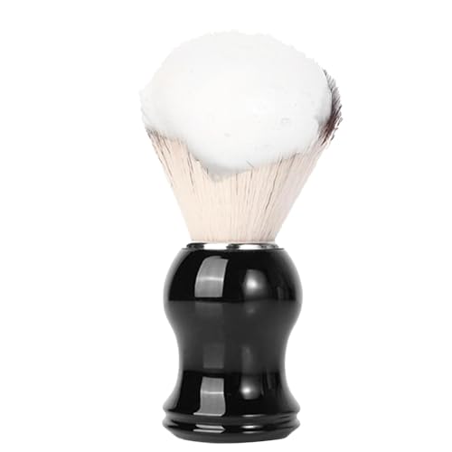Pennello da barba per capelli, Pennello da barba per uomo,Pennello da barba setole morbide | Pennello da barba portatile con setole morbide, impugnatura ergonomica e confortevole, per crema da barba
